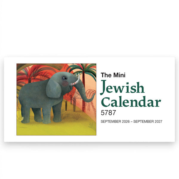 CALENDAR MINI JEWISH 5787-2027