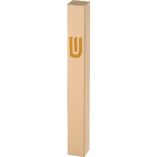 MEZUZA MATTE METAL 12 CM