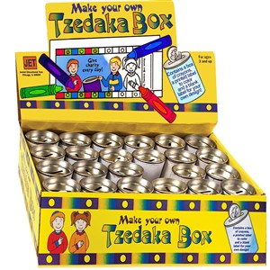 MAKE YOUR OWN CHARITY BOX W/CRAYONS