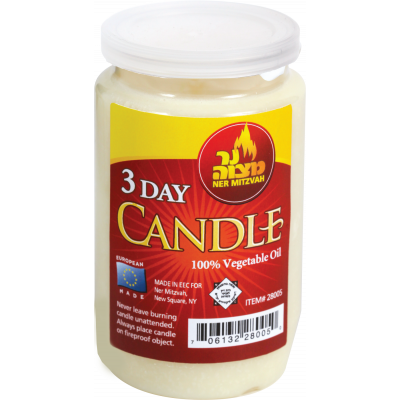 MEMORIAL CANDLE 3 DAY