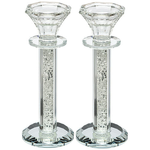 CANDLESTICKS GLASS CRYSTAL FLUTE