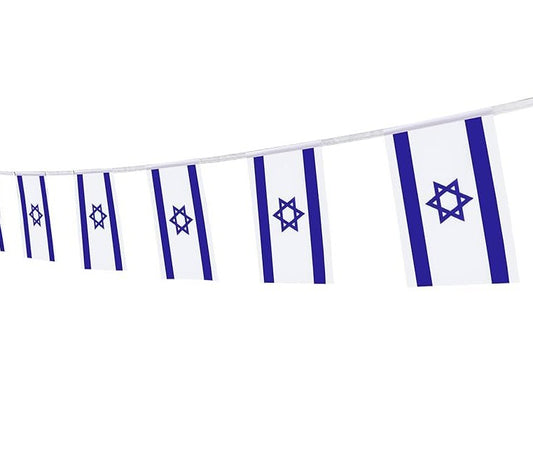 FLAG ISRAEL BANNER CLOTH 12 FT