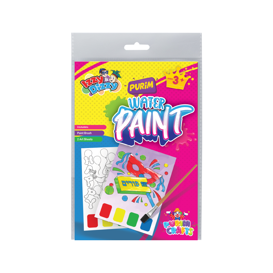 PURIM WATER PAINT 3PC