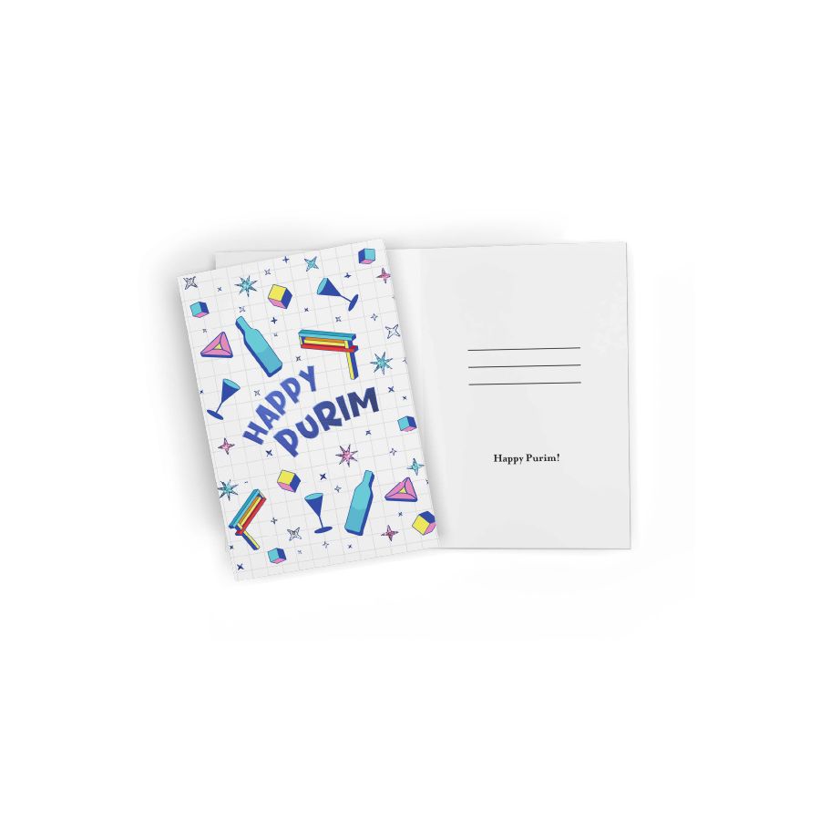 PURIM GREETING CARD