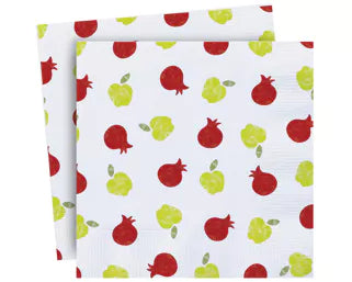 NAPKINS BEEHIVE APPLE POMEGRANATE SHANA TOVA