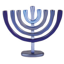 MENORAH CANDLE EMANUEL BLUE