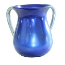 WASH CUP PURPLE/BLUE ENAMEL