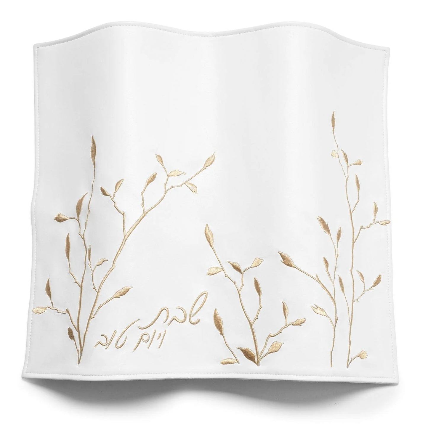 CHALLAH COVER WATERDALE LEATHER LEAVES