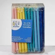 CANDLES CHANUKAH 90PK