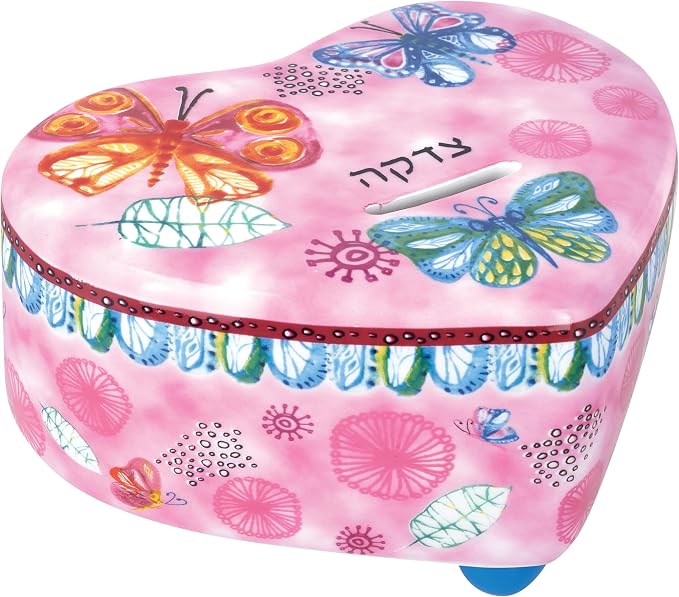 CHARITY BOX PINK CERAMAIC