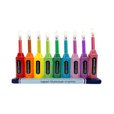 MENORAH CRAYONS CERAMIC