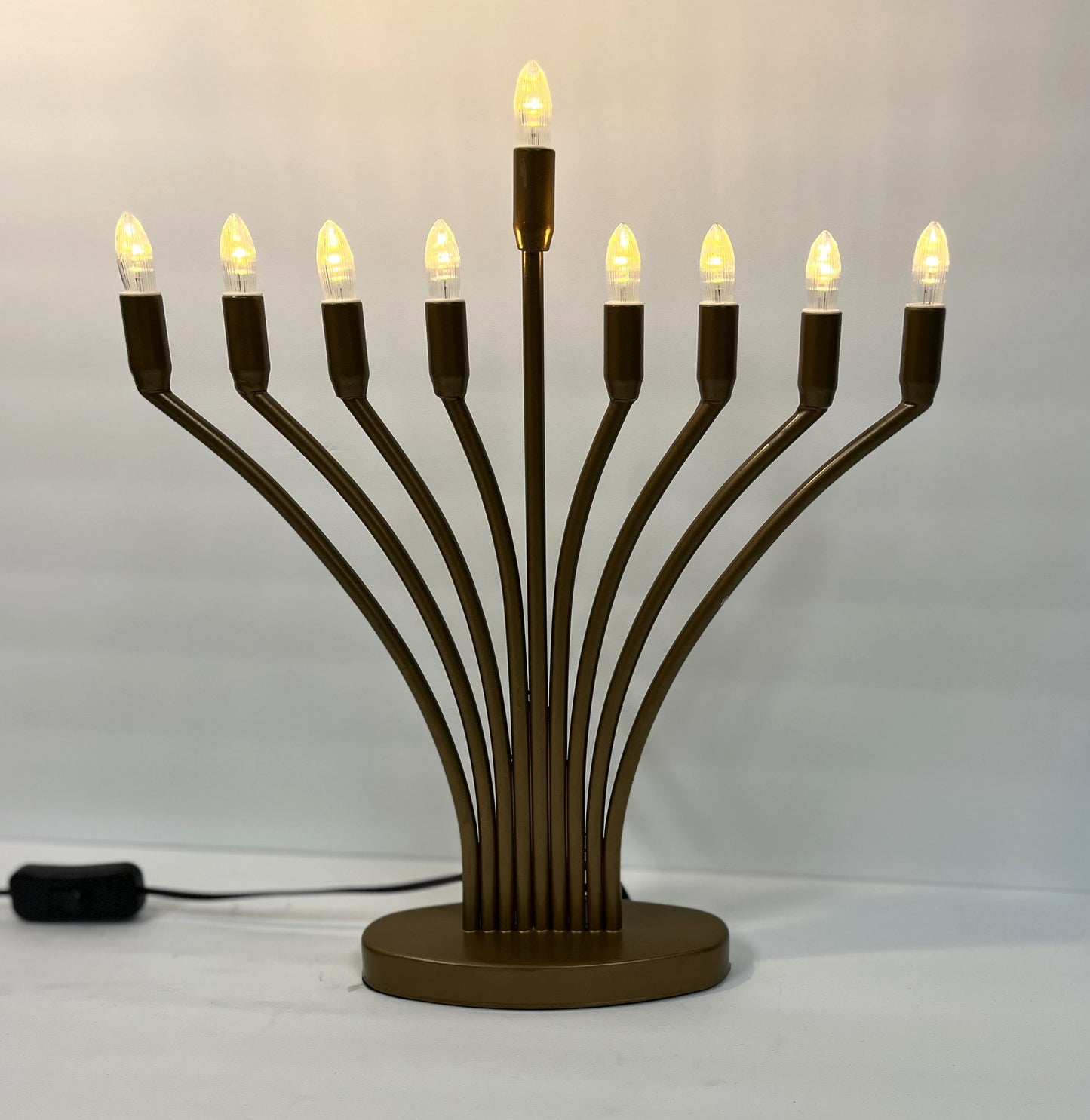 MENORAH ELECTRIC WITH PLUG & B BLK