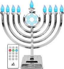 MENORAH LED/USB BATTERY OPERATED lge