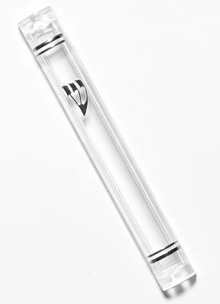 MEZUZAH CLEAR PLASTIC NON-WATERPROOF