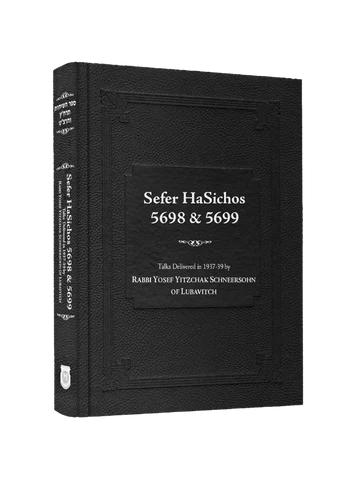 SEFER HASICHOS 5698-5699