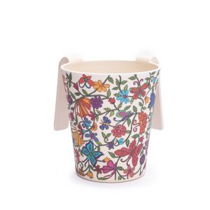 WASH CUP EMANUEL BAMBOO PAINTED