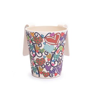 WASH CUP EMANUEL BAMBOO PAINTED