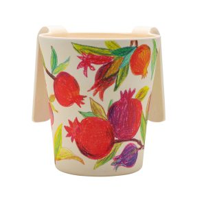 WASH CUP EMANUEL BAMBOO PAINTED