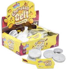 CHOCOLATE SILVER COINS PAREVE POUCH
