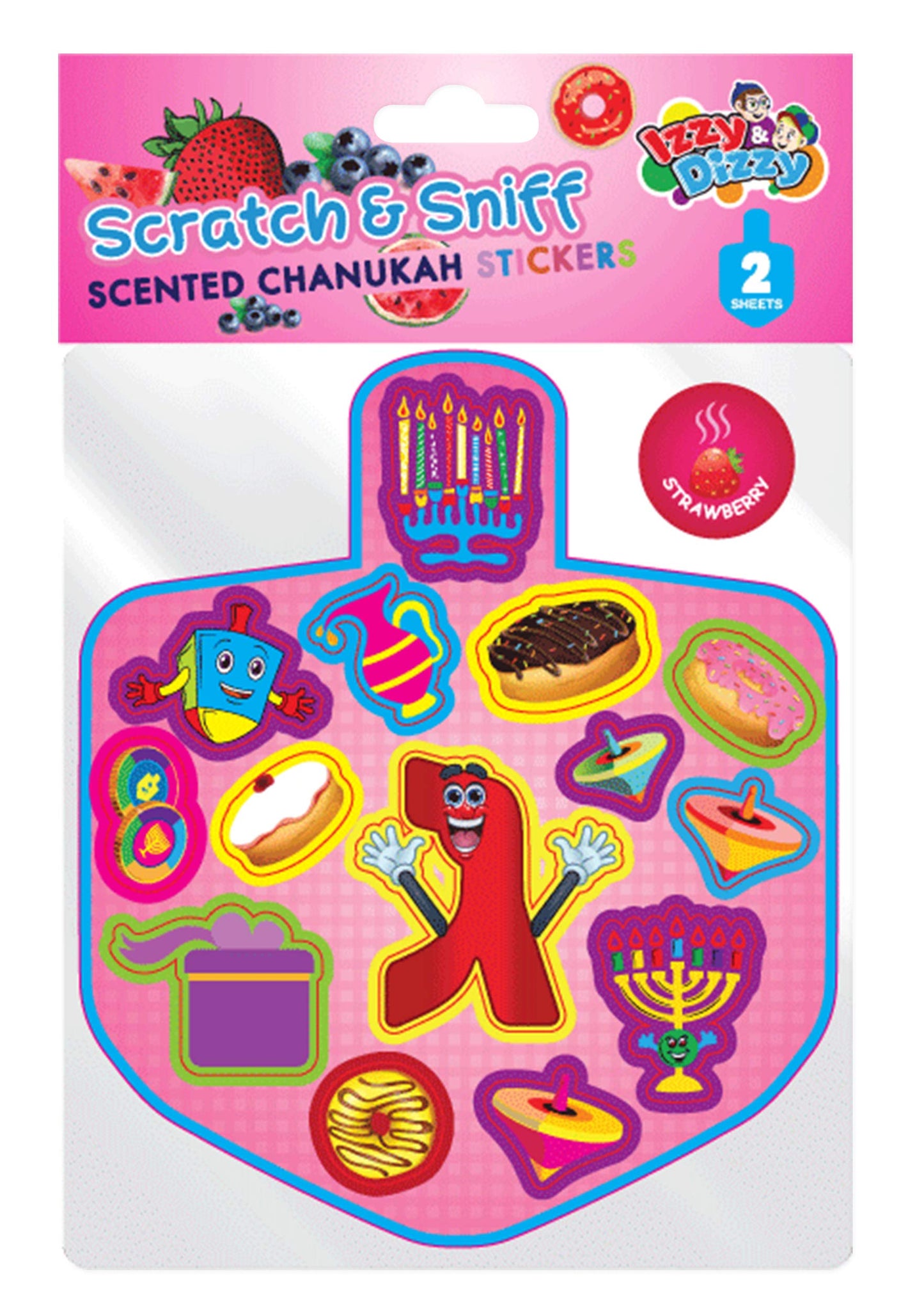 STICKERS CHANUKAH SCENTED
