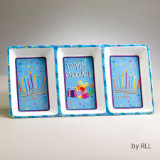CHANUKAH PLATTER/ TRAY SAPHIRE