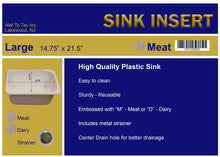 SINK INSERT COLLAPSIBLE LGE 22X15
