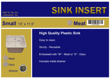 SINK INSERT COLLAPSABLE SM 13X12