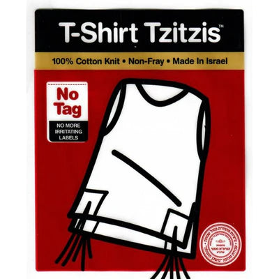 T-SHIRT TZITZIS #6 LARGE