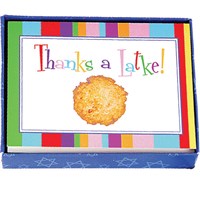 THANK YOU CARDS HANUKAH 10PK