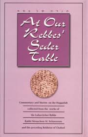 AT OUR REBBE'S SEDER TABLE-PB