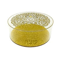 MATZA BOX ROUND W/GOLD