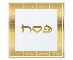 PASSOVER LUCITE CHARGER