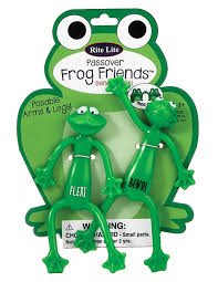PASSOVER FROG BENDABLE 2PK