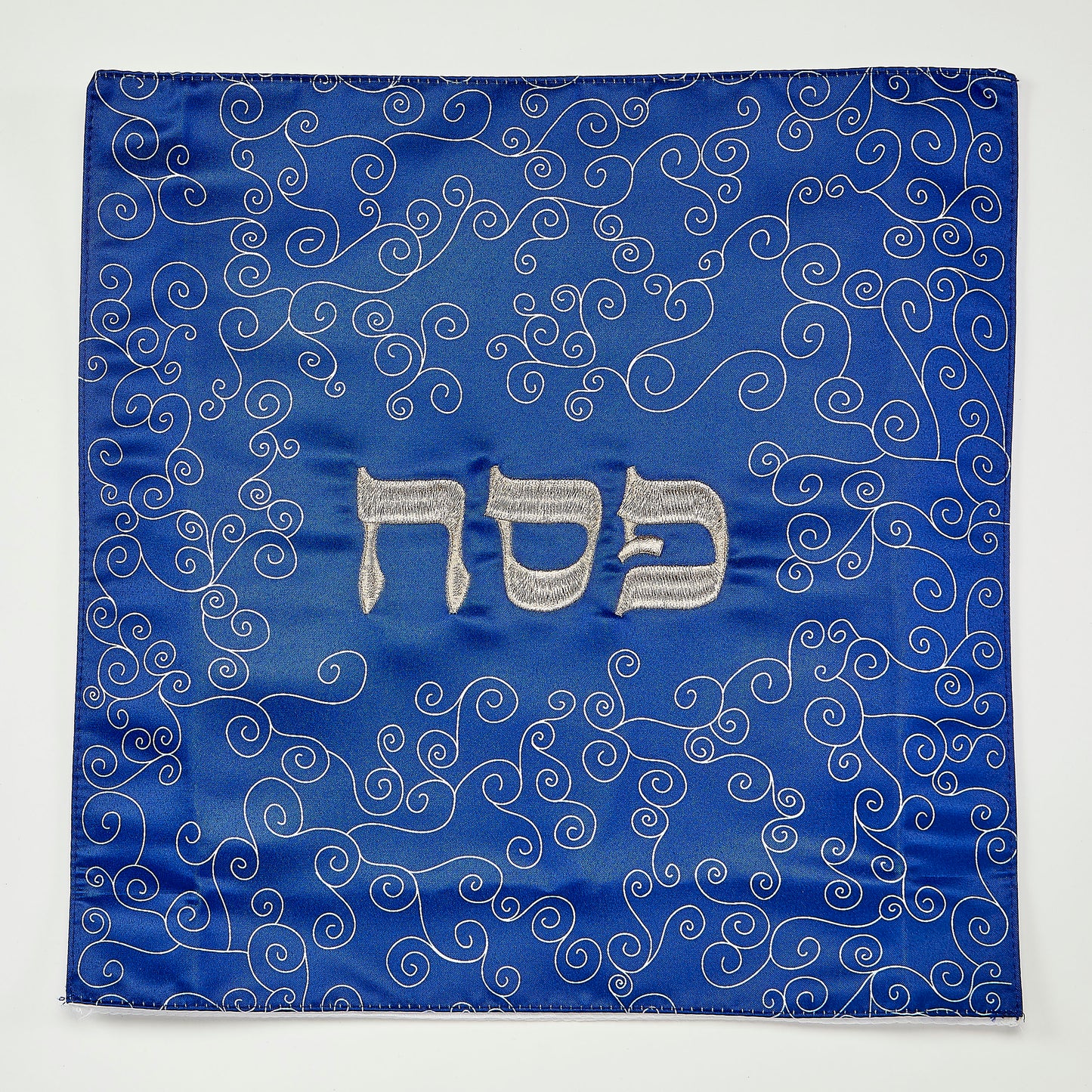 MATZA COVER SQUARE BLUE EMB
