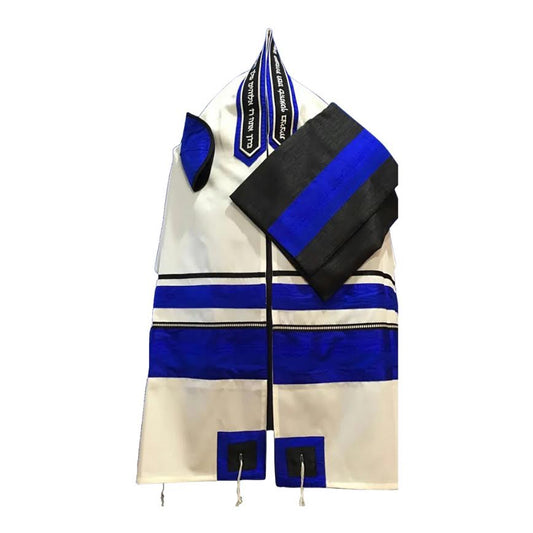 TALIS DESIGNER 20X73 W/BAG/KIPPA BLUE AND BLK