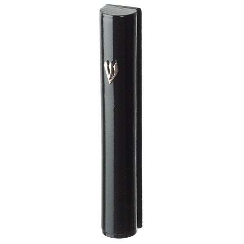 MEZUZA BLACK ROUND 12CM WATERPROOF