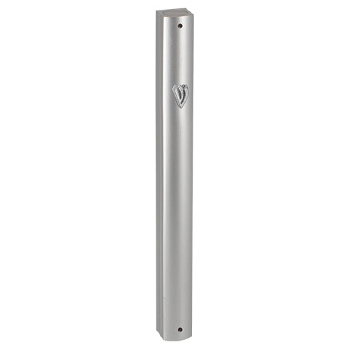 MEZUZAH CASE METAL SILVER 20CM