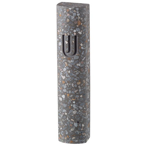 MEZUZAH CASE MIXED STONE