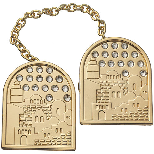 TALIS  CLIPS GOLD JERUSALEM