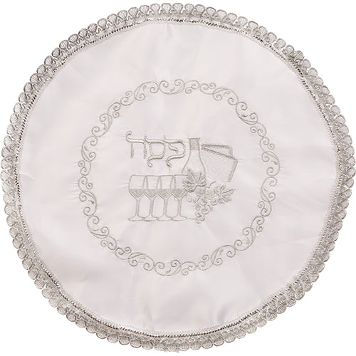 MATZA COVER ROUND SATIN WHITE