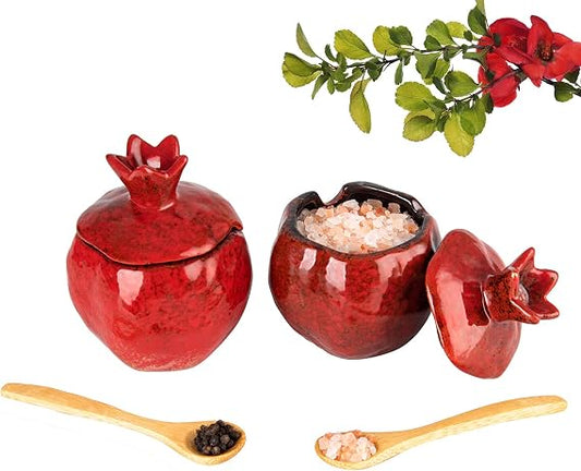 HONEY POMEGRANATE DISH 3 PCS CERAMIC