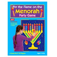 MENORAH PIN THE FLAME ON THE MENORAH PARTY GAME
