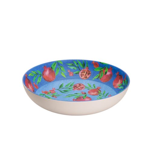 BOWL EMANUEL BAMBOO POMEGRANATES