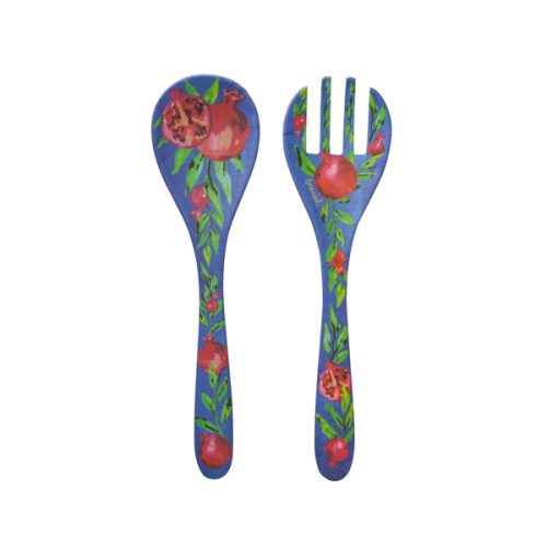 SERVING SPOON SET EMANUEL BAMBOO POM