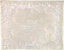 CHALLAH COVER EMANUEL EMBROIDERED FLORAL WHITE