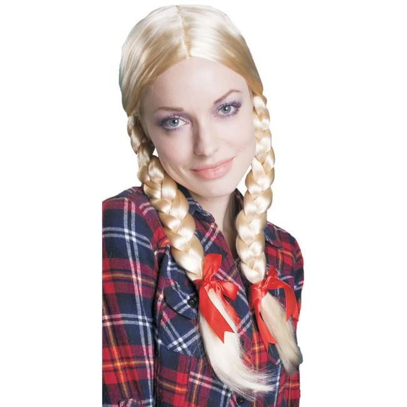 PURIM BLONDE WIG BRAIDED