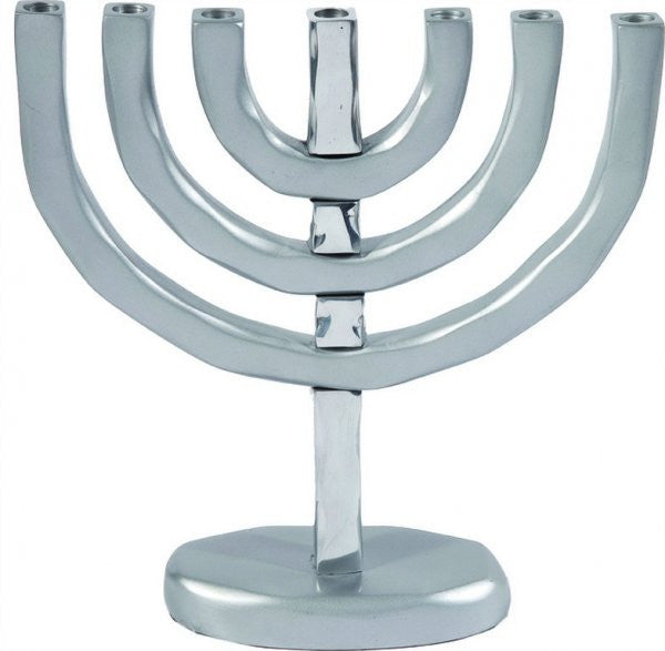 MENORAH 7 BRANCH SILVER EMANUEL