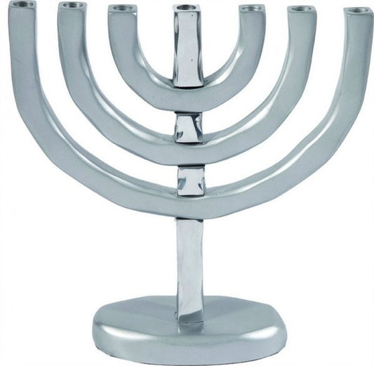 MENORAH 7 BRANCH SILVER EMANUEL