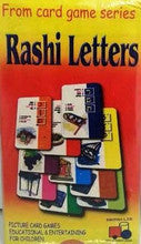 RASHI LETTERS CARD GAME