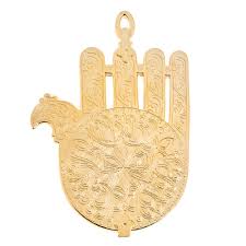 HAMSA WALL GOLD ISRAEL MUSEUM